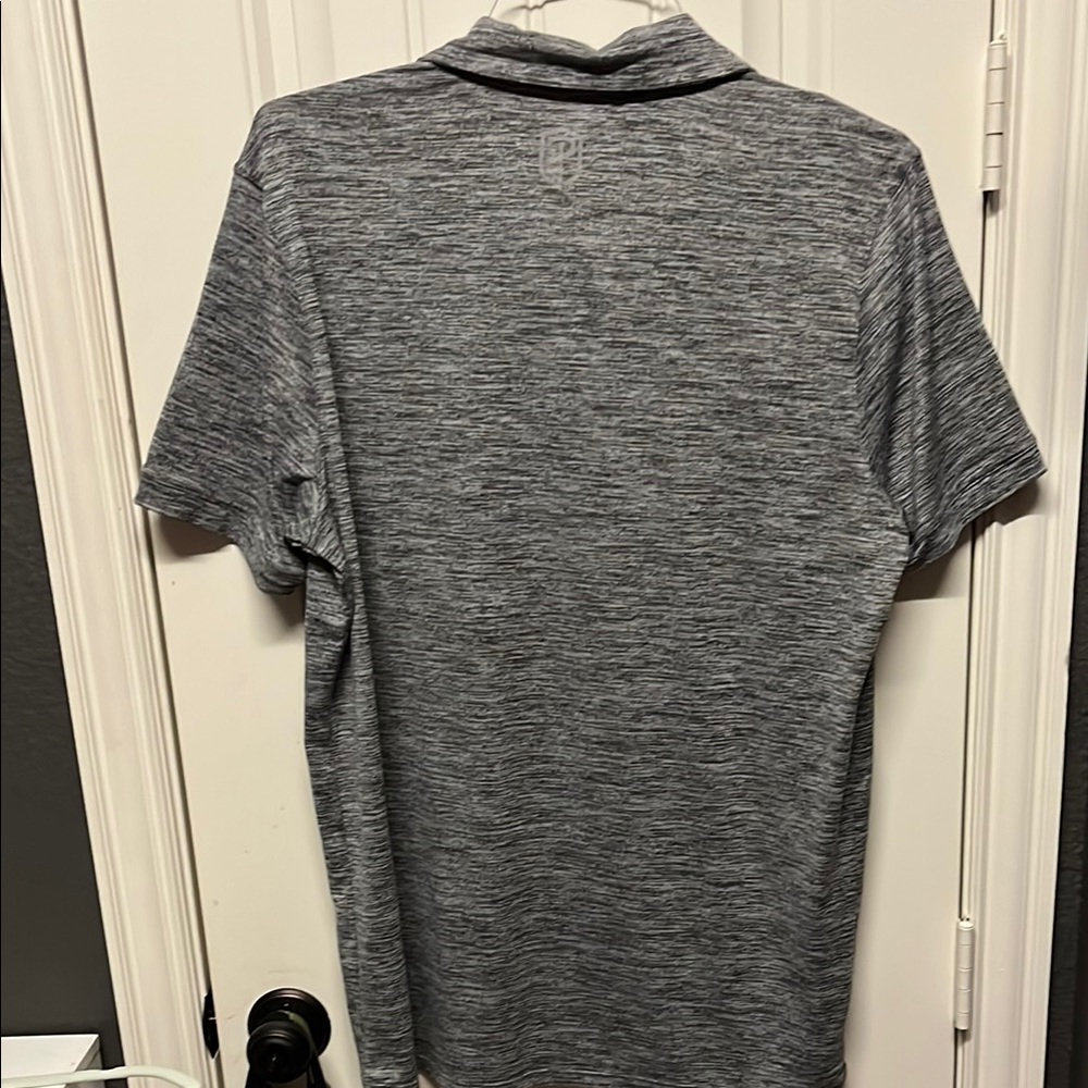 Born Primitive Gray Heathered Polo Shirt - Picture 3 of 4